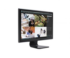 Monitor met IDIS Center