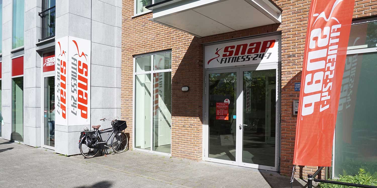 Ingang Snap Fitness Breda