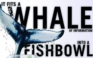 It's a Whale of Information that fits in a Fishbowl