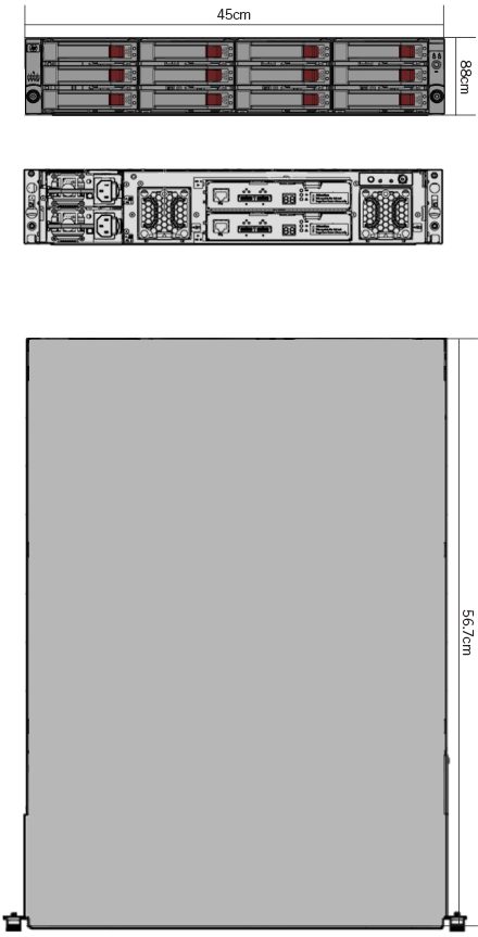 IS-1000 afmetingen