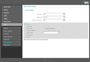 Auto Tracking