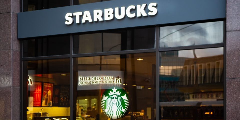 Gevel Starbucks