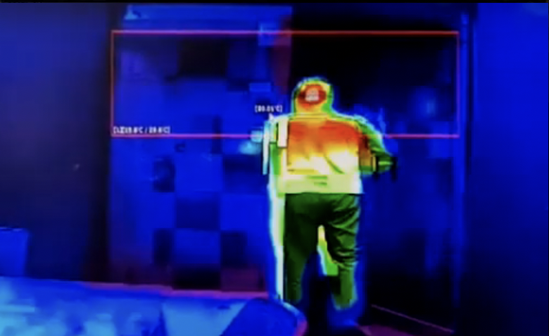 thermisch camera beeld