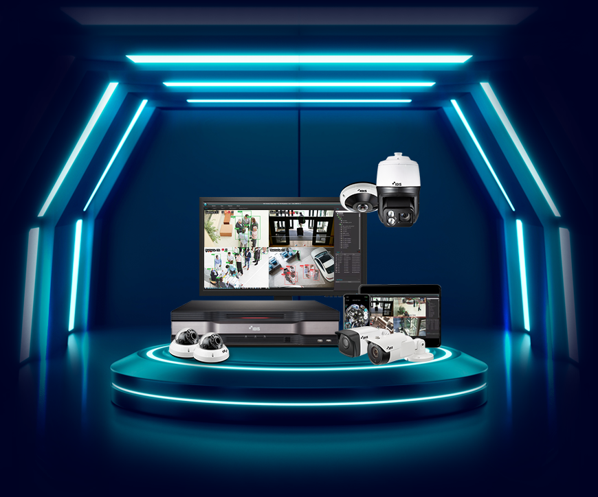 IDIS DirectIP™ UHD of Full HD surveillance over IP